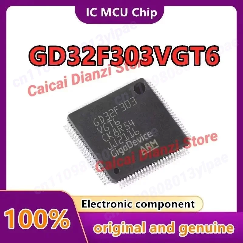 

10 шт./лот GD32F303VGT6, корпус LQFP100, новый оригинальный чип IC