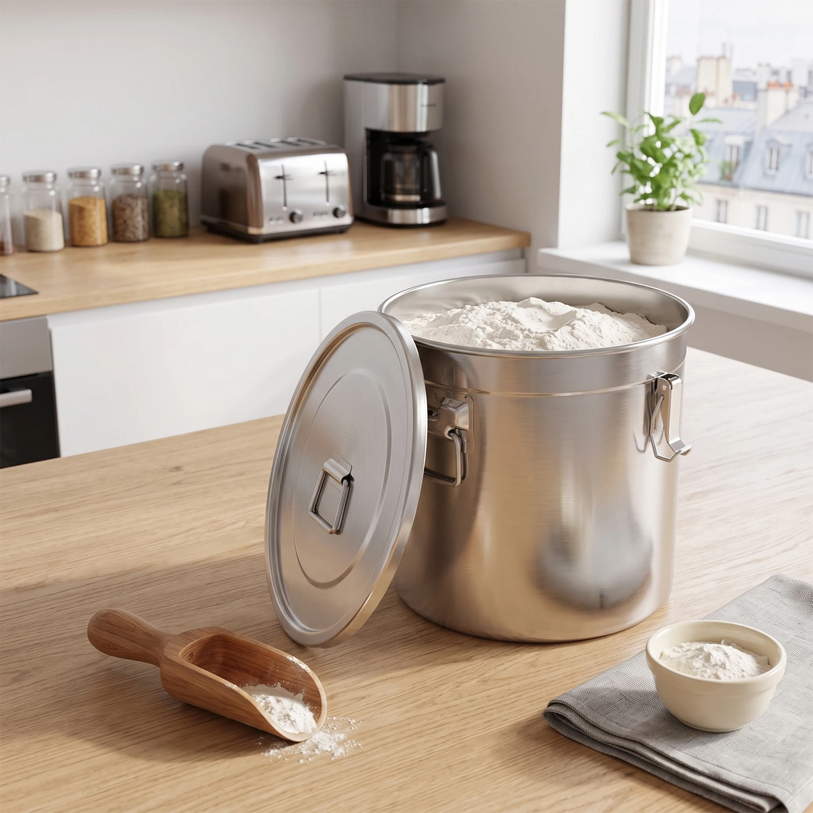 Stainless Steel Airtight Canis - огляд і ціна Food Storage Lidl