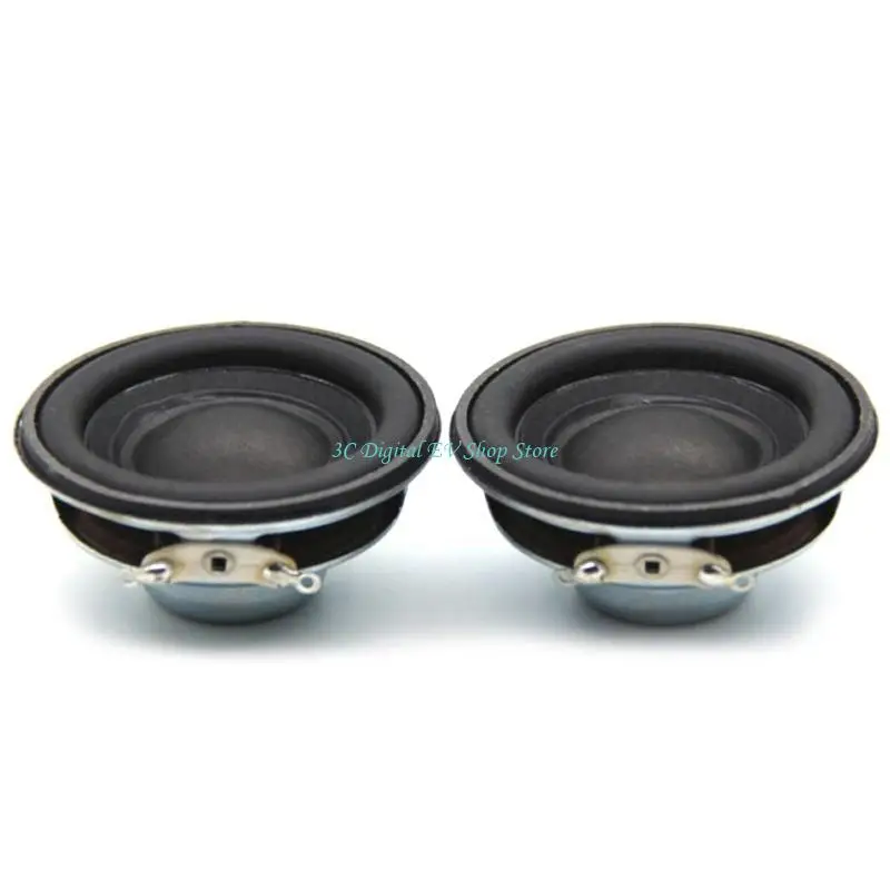 E74D Industrial Grade 5W 4Ohm Speaker Round Loudspeaker 50mm for DIY Audios