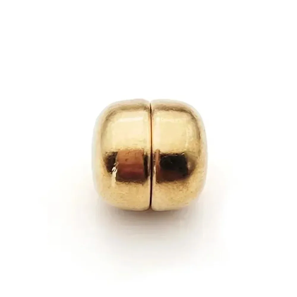 Magnetic Closure Magnetic Scarf Pins Round Shape Flatback Style Magnetic Button Clasps Plated Finish Scarf Fasteners
