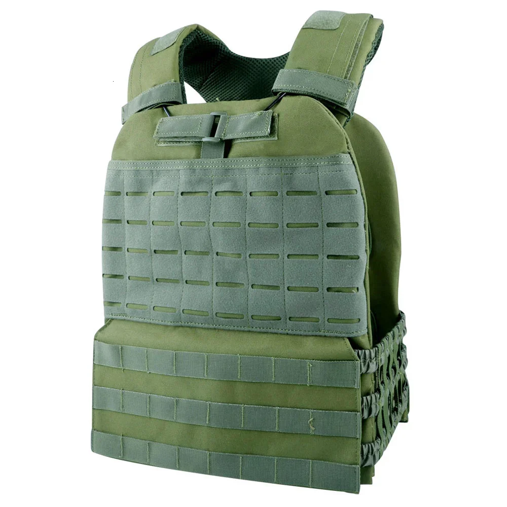 Molle chaleco Protector de entrenamiento táctico, equipo militar del ejército CS, escalada al aire libre, caza, armadura corporal, equipo de protección