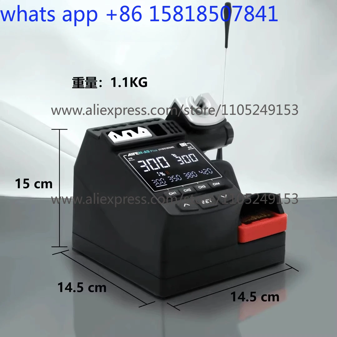 A9plus welding table soldering iron handle C115C210C245 second temperature return automatic sleep electric soldering iron