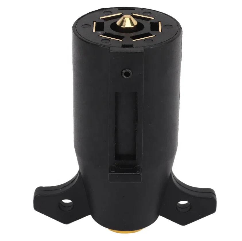 TAPLUG OEM 7pin مقبس مقطورة، الولايات المتحدة 6-24 فولت 7-Way RV شفرة مقبس الطاقة التوصيل مقطورة موصل ملحق ل 7-Pin RV والمقطورة
