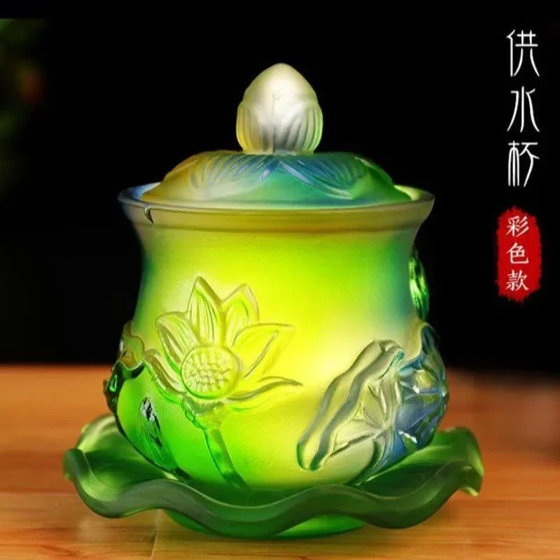Buddhism Offering Water Bowl Cup Louts Tibetan Buddhist Offering Water Bowl