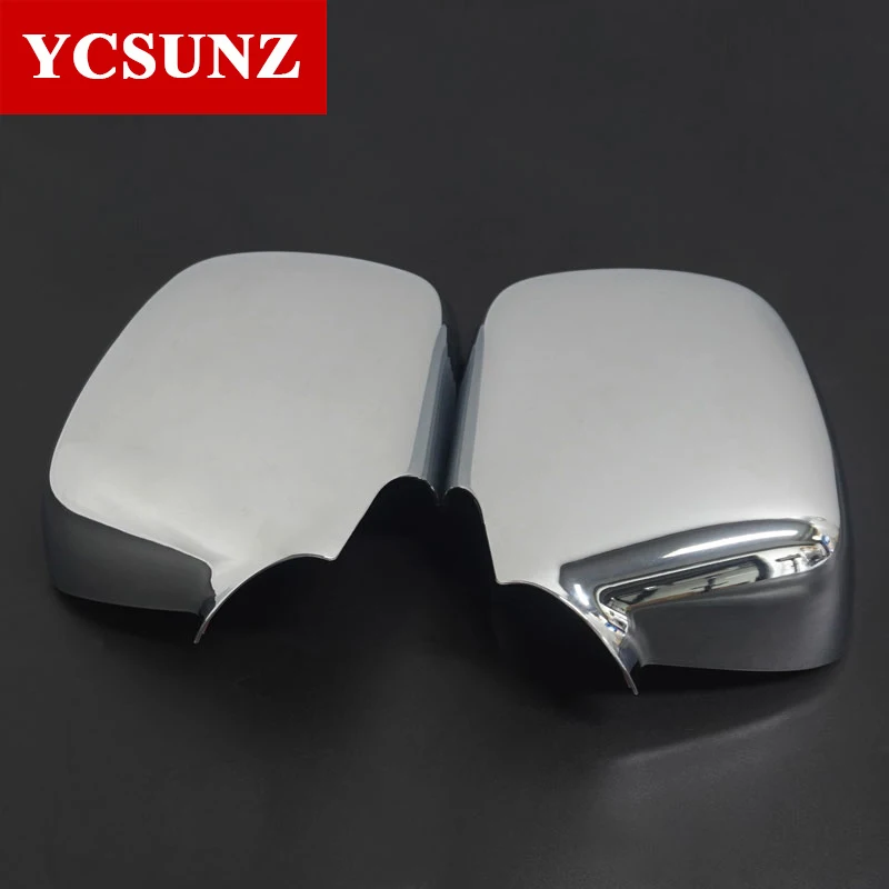 ABS Chrome Side Mirror Cover For Isuzu Dmax D-max 2007 2008 2009 2010 2011 Exterior Parts Double cabin Ycsunz