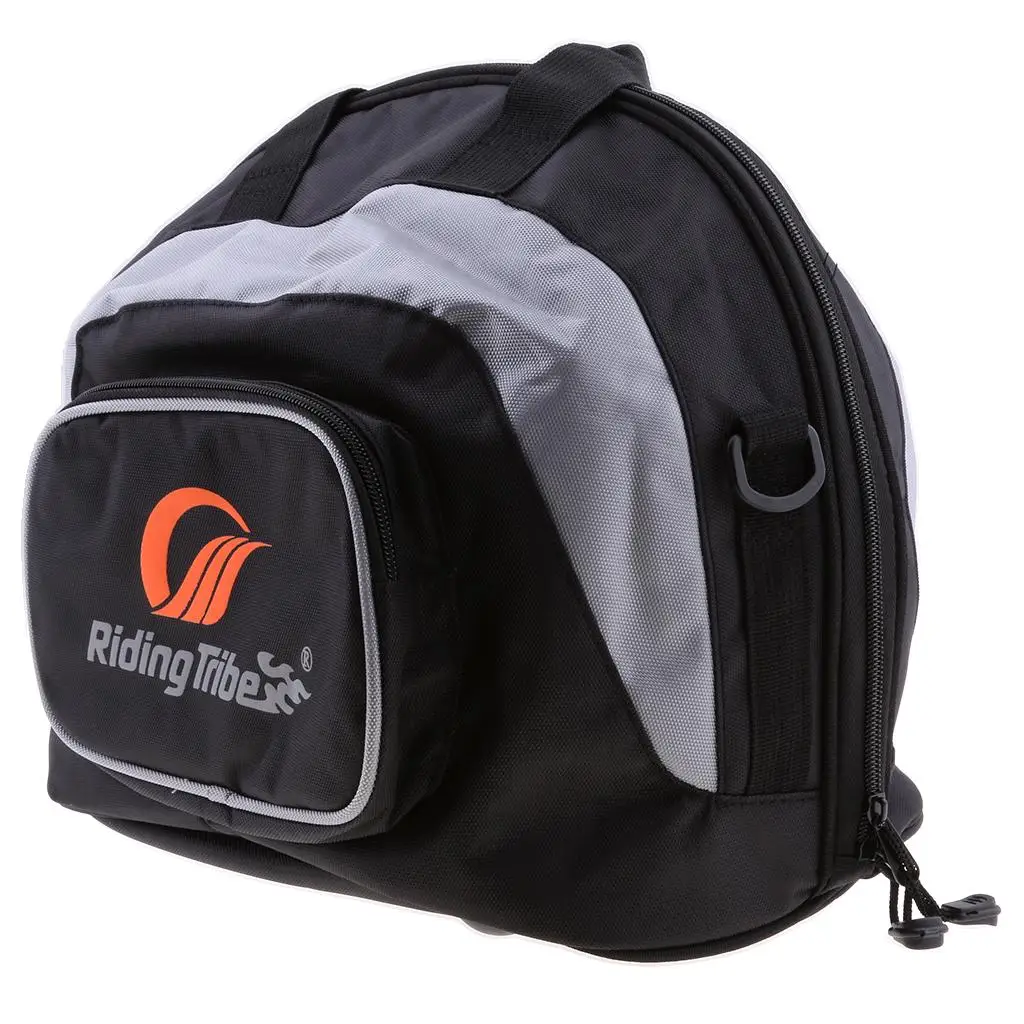 Motorbike Helmet Bag Waterproof and Dustproof Carry Storage Pouch for Motorcycle Rear Seat Luggage
