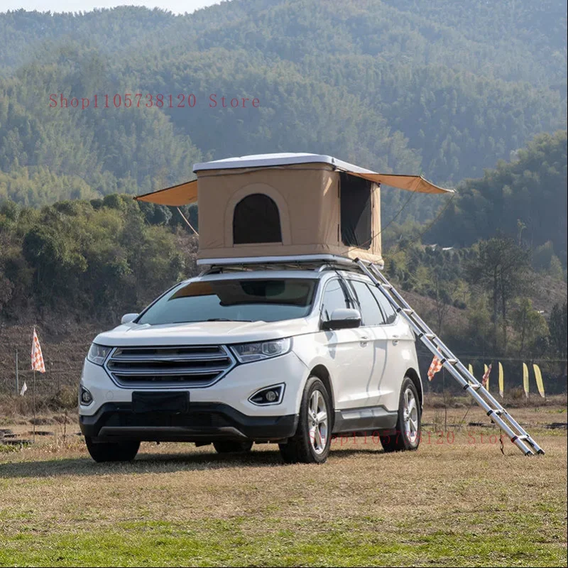 Factory Hot Selling Hard Double Roof Top Tent Automatic Foldle Car SUV Off-Road Outdoor Camping Self-Driving