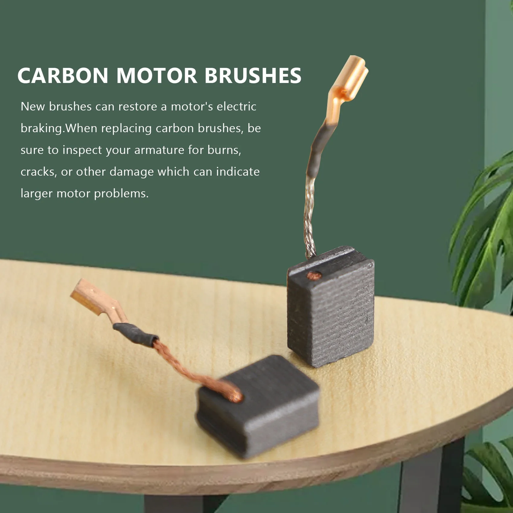 New Carbon Motor Brushes N257540 Compatible for Dewalt DWE402 DWE402G DWE402N DWE4212-B3 DWE43113 DWE4222N A