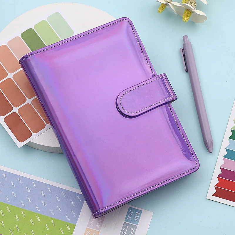 A6 Cash Budget Book,Vibrant Laser Colors,Loose Leaf Notebook,Super Value Pack,Planner Notebook,Office School Stationery