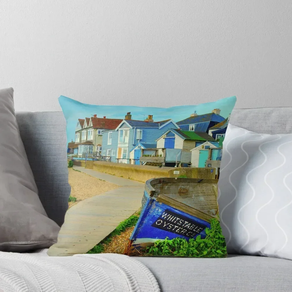 Whitstable Oyster Boat Throw Pillow Luxury Cushion Cover Cushion Cover Pillowcases For Pillows pillow