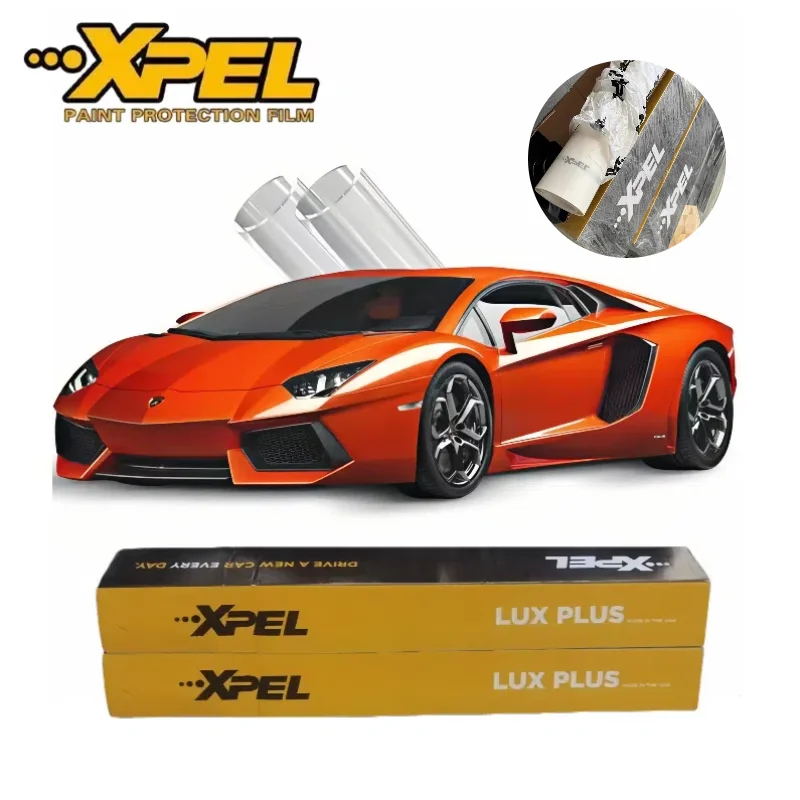 

XPEL 7,5Mil TPH PPF Защитная пленка для краски Глянцевая прозрачность Применение с низким запахом Быстрый самовосстанавливающийся водный бисер Технология