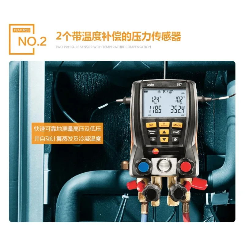 Air Conditioning Pressure Gauges (550S/557S/549) - Electronic Refrigerant Gauges & Car Digital Fluoride Charging Tools