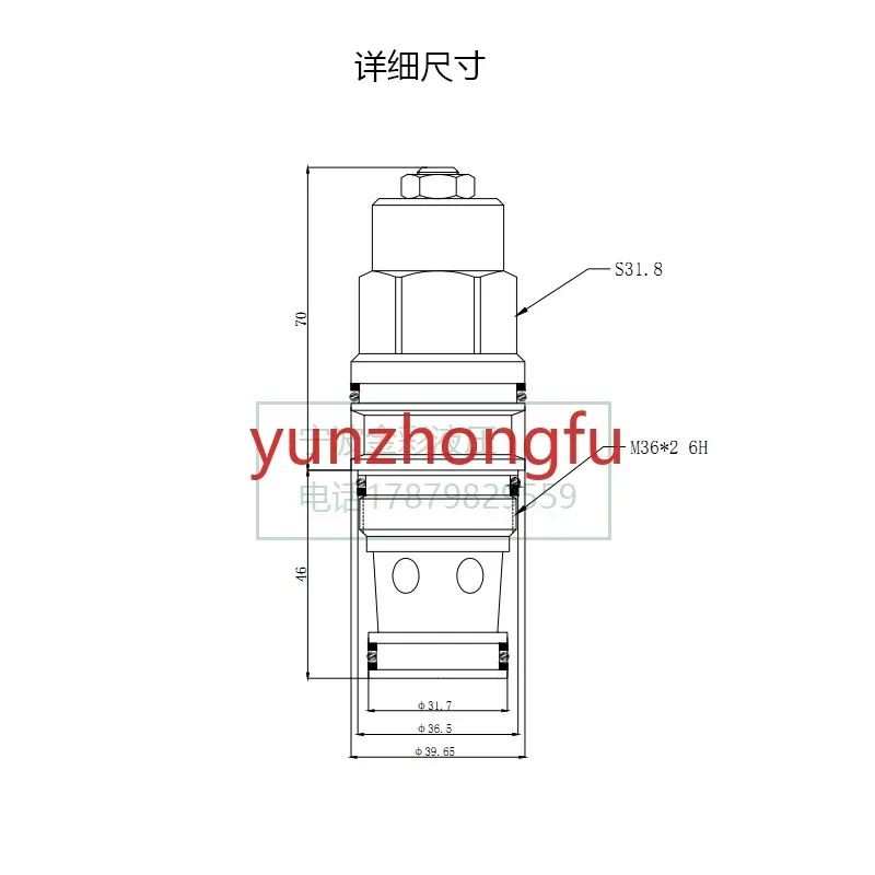 Sun-Type Anti-Balance Valve Thread Plug-in Balance  CBGA-LHN CBGG-LJN 240L