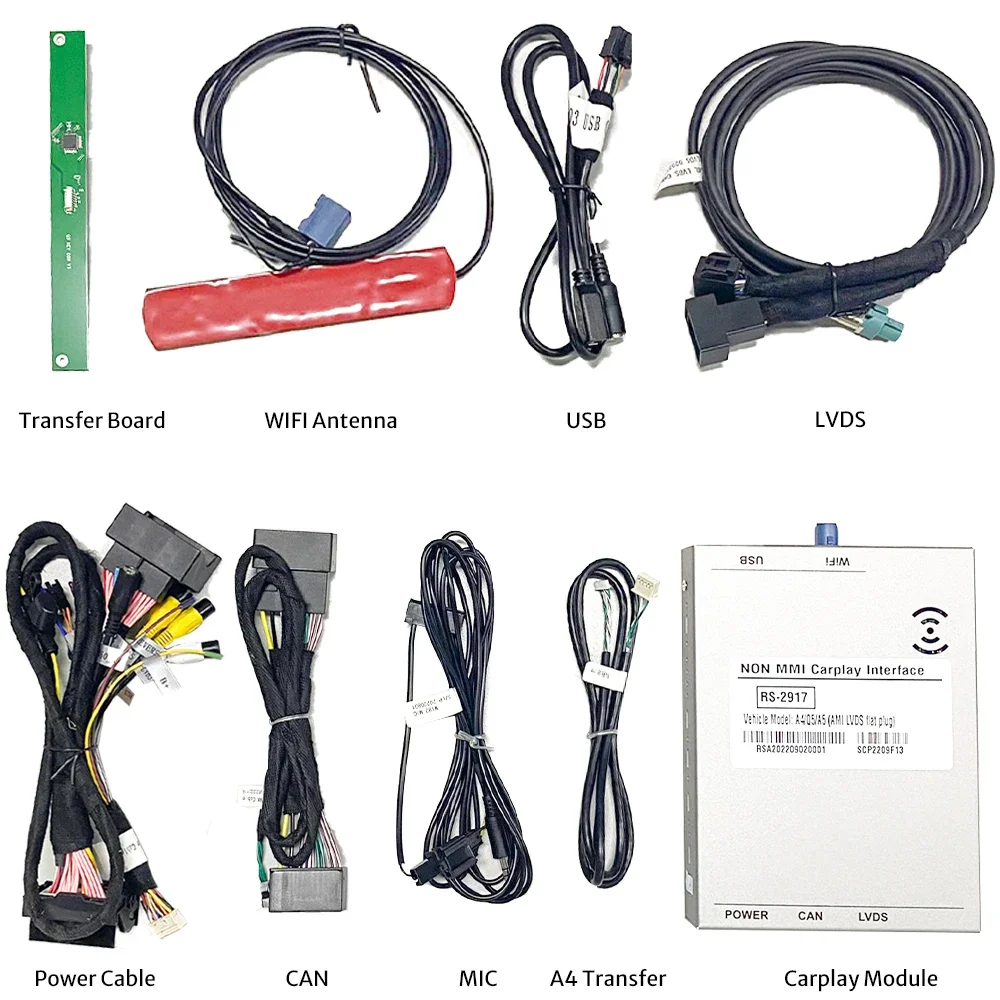 High quality Interface CarPlay for   AMI A4 A5 Q5 Wireless CarPlay Smart Box Android Auto