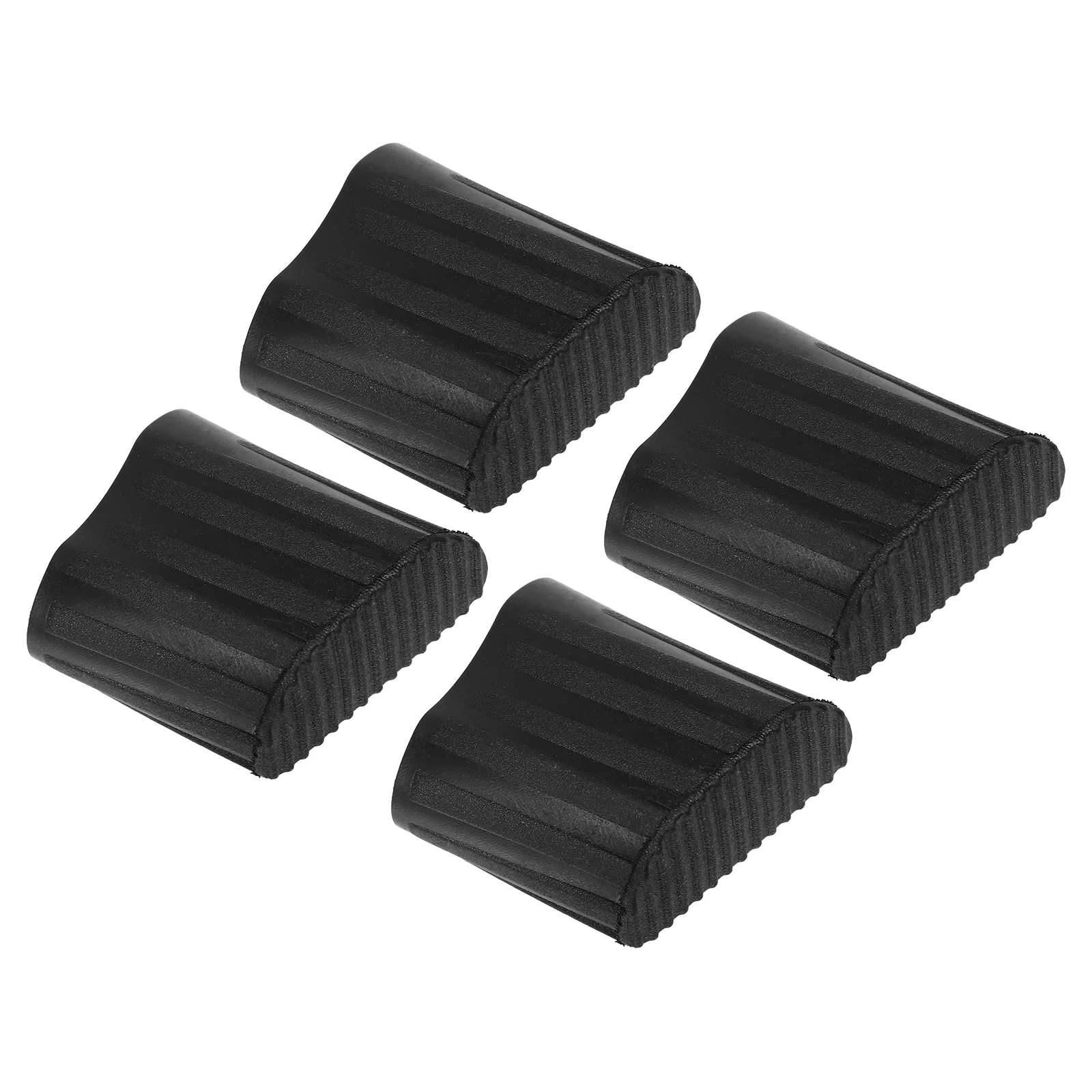 4 Pcs Fold Ladder Feet Chair Leg Floor Rubber Furniture Legs Non-slip Protector