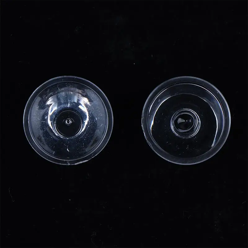 10Pcs High Transmittance 1W LED Lens 20mm Diameter for Stage Spotlight Cast Light Flashlight
