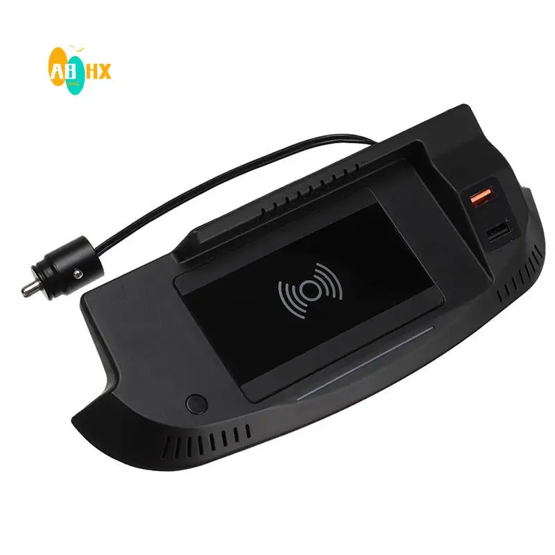 

ABHX-15W QI Wireless Charger Board For Ford Mustang 2016-2021 Auto Mobile Phone Car Charging Plate Plug & Play