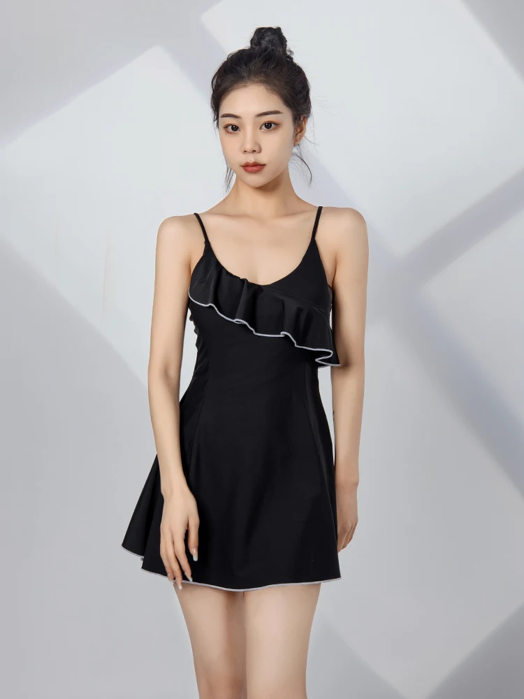 

Консервативный цельный купальник без бретелек для женщин, утягивающий, скрывающий живот, сексуальный, для термальных источников, Pure Desire, с фиксированными вставками для груди...