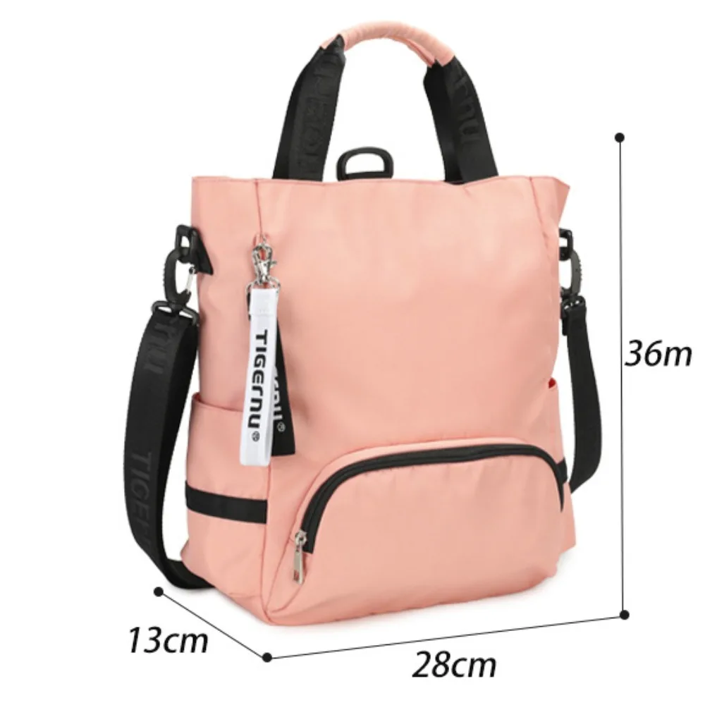 

Универсальный рюкзак из ткани Оксфорд, полиэстер, большой вместительный школьный рюкзак, розовый, синий, красный, моющаяся сумка для компьютера для мужчин и женщин