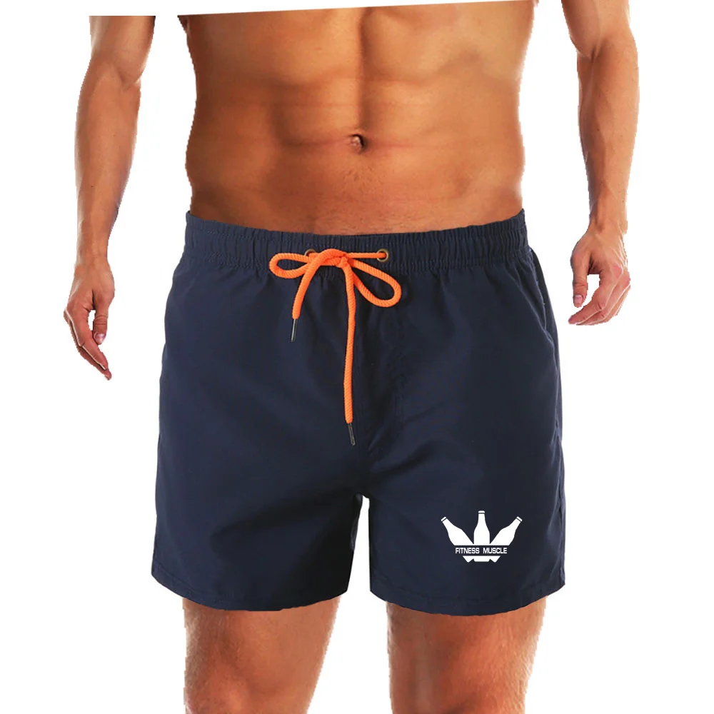 

Men's Swimwear Shorts Summer Brand Beachwear Sexy Swim Trunks Men Swimsuit Low Waist Breathable Beach Wear Surf Male Trunks
