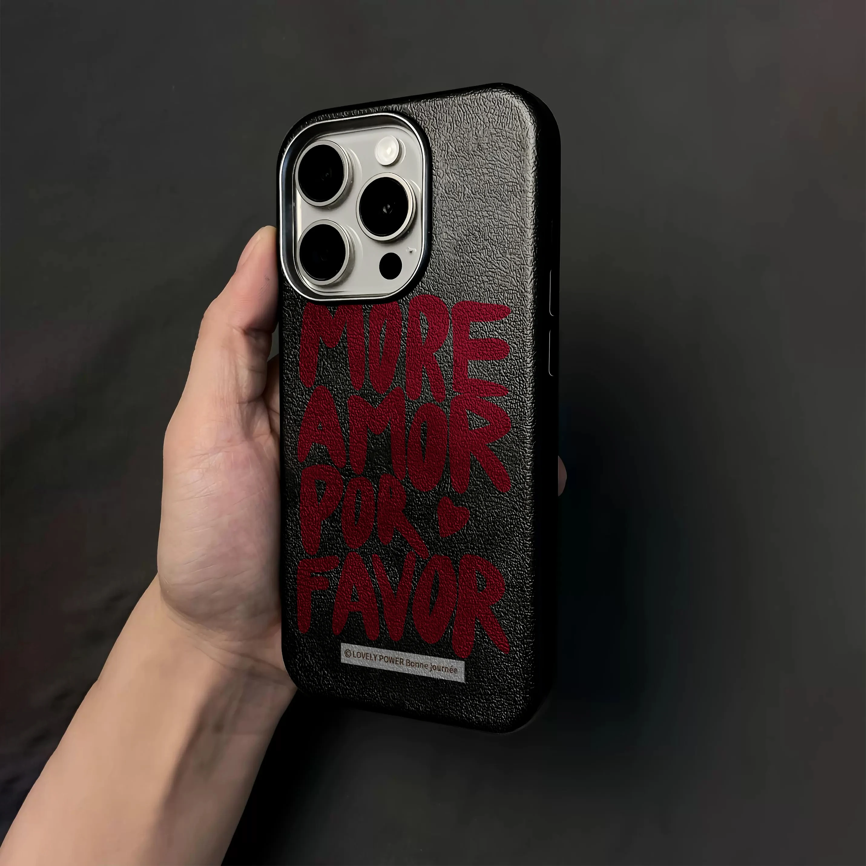 Luxuriöse Romantische Zitate Liebeshülle für iPhone 16 Pro Max Hüllen iPhone 17 11 12 13 ProMax 14 15 16 Plus 7 8 XS XR Stoßfeste Hülle – Detail 3