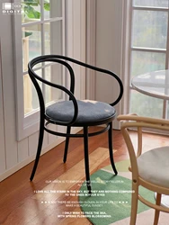 1:6 Doll House Mini Model Furniture Accessories Vintage TON30 Armchair Bjd Ob11 Gsc Blyth Soldier Lol Miniatures Metal Chair Toy