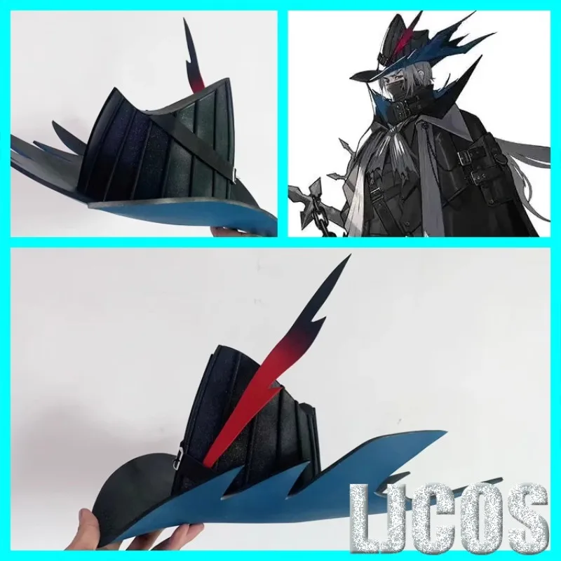 

Ulpianus Arknights Hat Headwear Props Cosplay Prop for Halloween Christmas Party Masquerade Shows Accessory