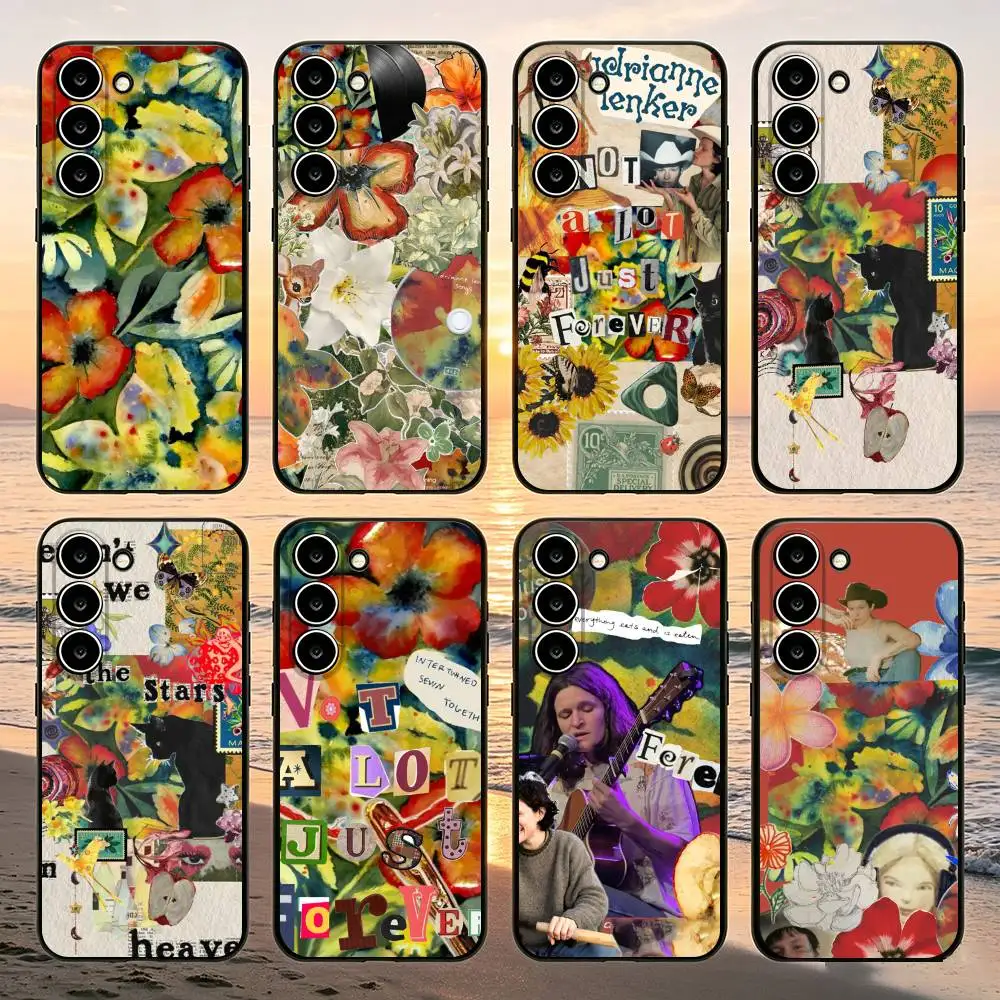 Musician Adrianne Lenker Phone Case For Samsung Galaxy A52 A42 A32 A22 A12 A02S A72 A73 A51 A41 A31 A21S A71 A30S Black Cover