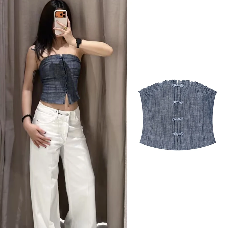 Women's New Summer Tank Tops 2026 Fashion Tube Top Tight Elegant Young Women's Party Tops Chic Summer Travel Unique Street Tops