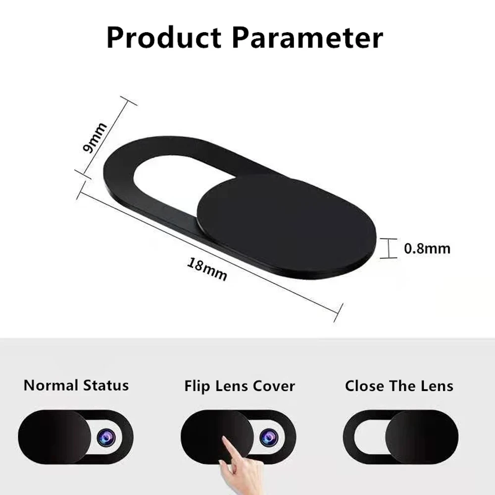 1/10/20Pcs Webcam Cover Shutter Slider Privacy Protective Cover for Camera Mobile Phone PC Laptop Tablet Lenses Sticker