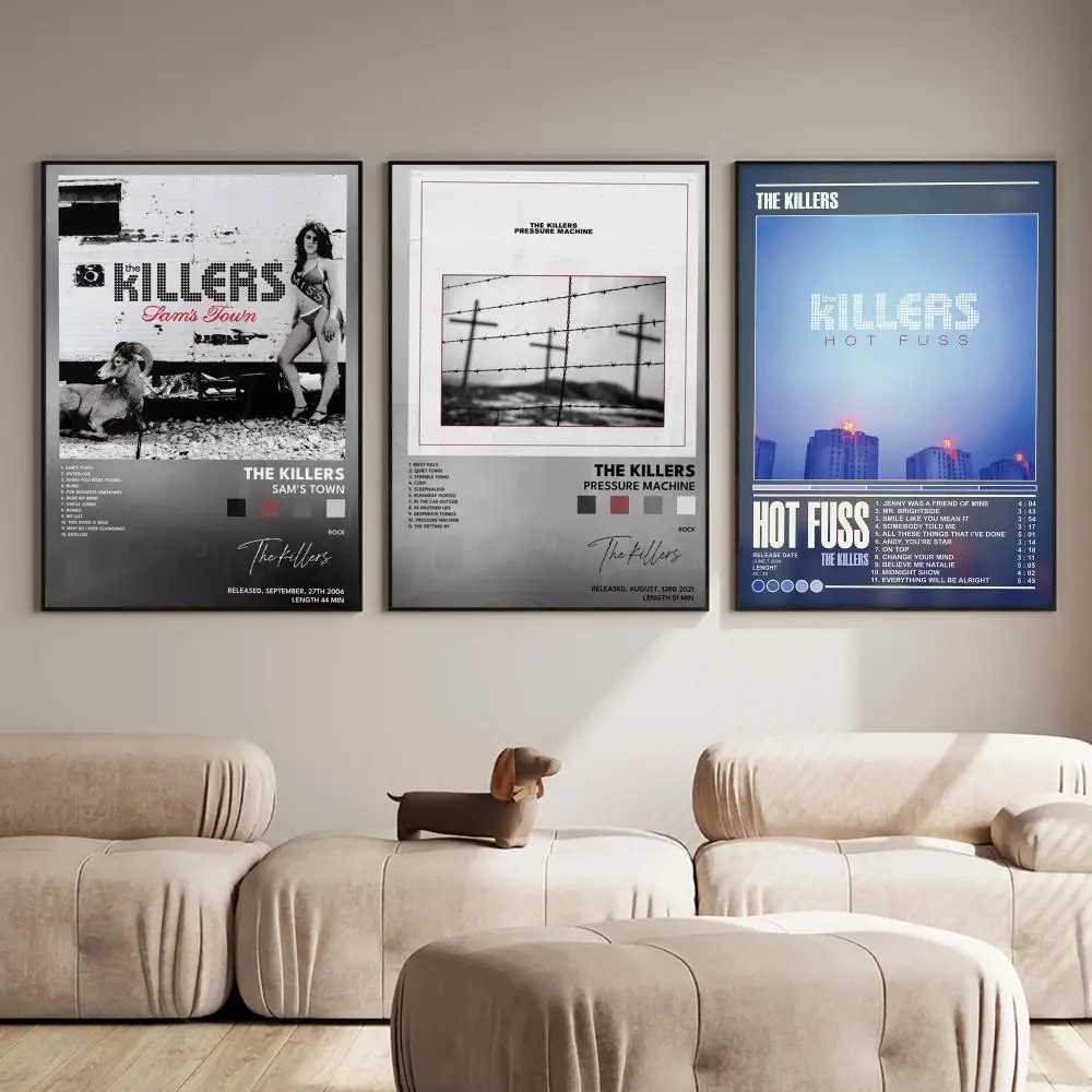 Rock Band T-The Killers Album Poster PP Wall Decor Posters Celebrity Music Art Prints Bedroom Office Gift