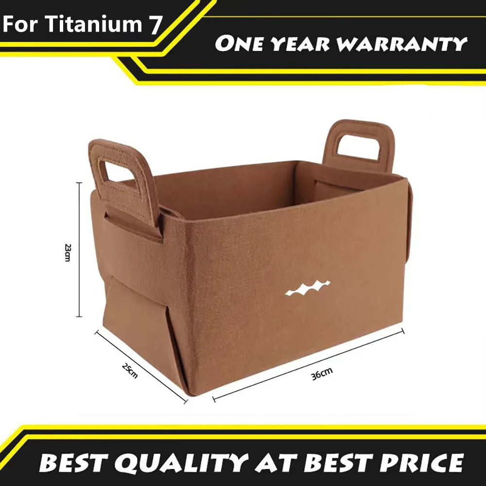 Fit For Equation Leopard Titanium 7 Car Trunk Storage Artifact Felt Storage Bag