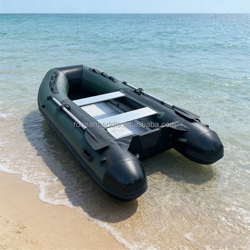 Stock CE Zodiac High Speed 320 Folding Rubber Fishing Inflatable Motor Boat With CE