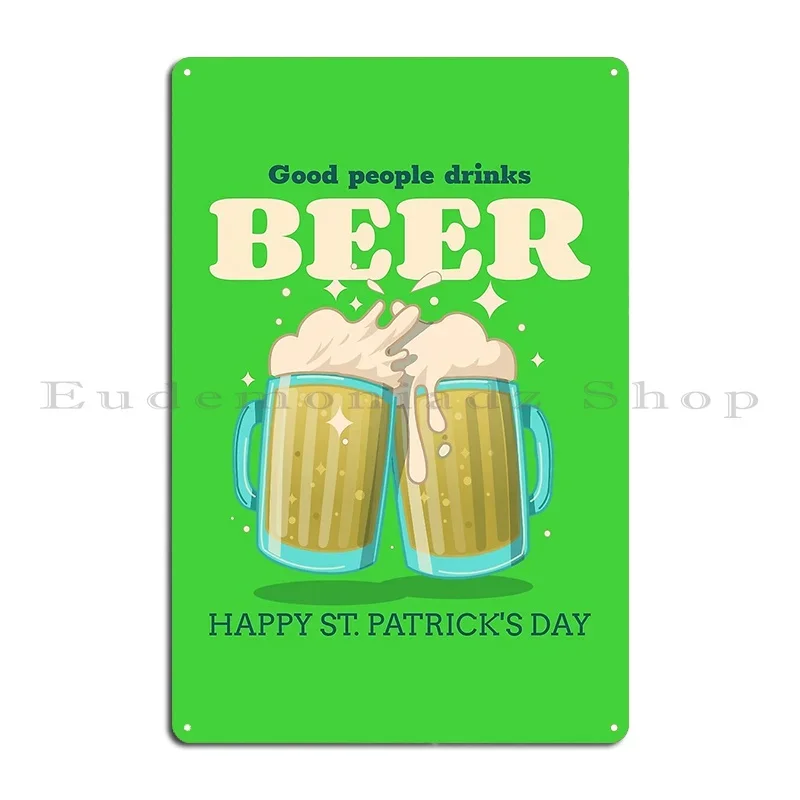 Make Your St Patrick Day Better Collection Metal Plaque Poster Pub Customized Wall Cave Personalized Bar Tin Sign Poster