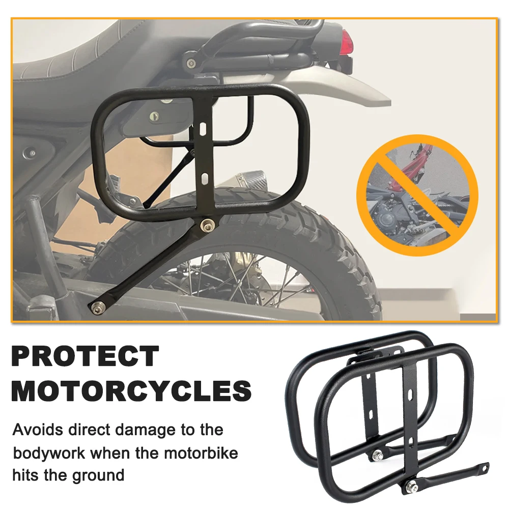 Fit For Royal Enfield Himalayan 2018-2022 Scram 411 Himalayan 2022-2023 Saddlebag Support Racks Mounting Brackets Pannier Racks