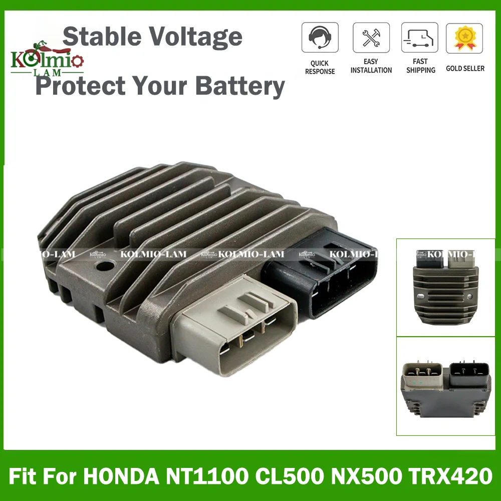 

Fit For 2022 - 2025 HONDA NT1100 CL500 NX500 Motorcycle Voltage Rectifier Regulator TRX420 FOURTRAX NT 1100 CL 500 NX500 2023