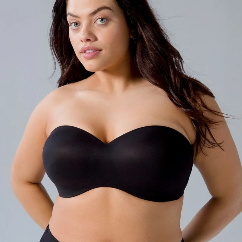 Plus Size Promotion-abnehmbarer Bandeau-BH Damen träger loser BH Abnehmbarer-Träger Bandeau-Bh