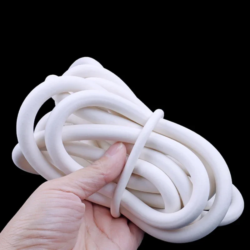 Silicone Rubber Foamed Strip White Silicone Foamed Seal Strips Sponge/Foaming Cord  Sponge Strip