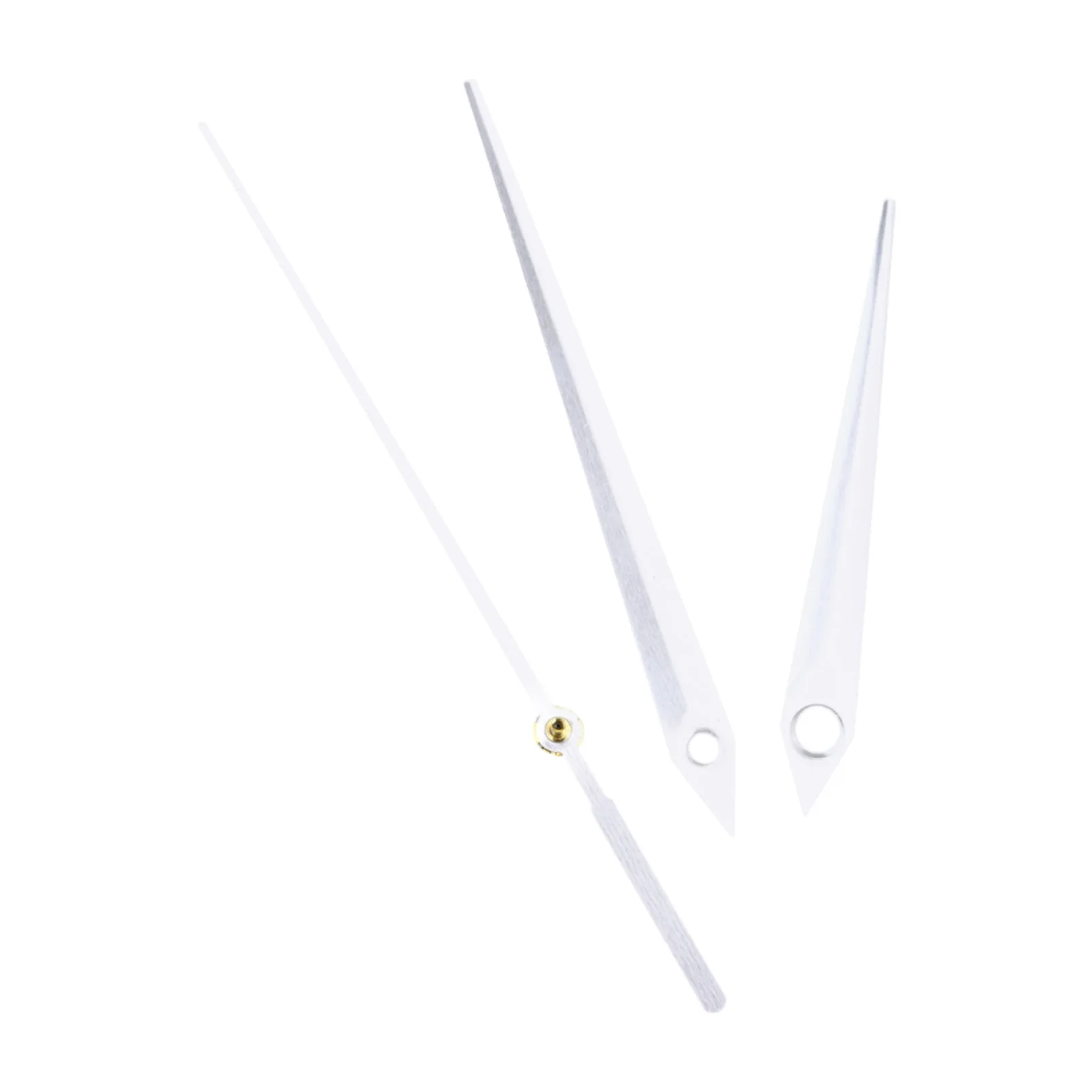 5 Pieces Aluminum Clock Hands Replacement Kit for Clock Repairs and Handmade Clock Assemblies Lightweight and Reliable Parts