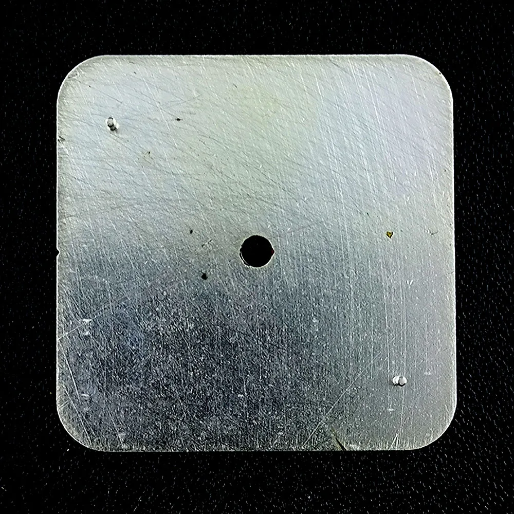 Nuevo reloj NH35 con esfera cuadrada, números romanos, logotipo personalizado, esfera de reloj para hombre compatible con accesorios de reloj de movimiento NH35