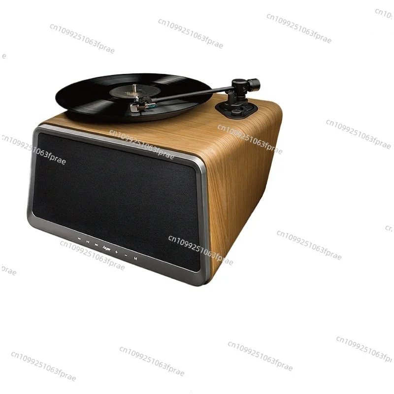 Vinyl record player Bluetooth stereo integrated retro phonograph living room ornament