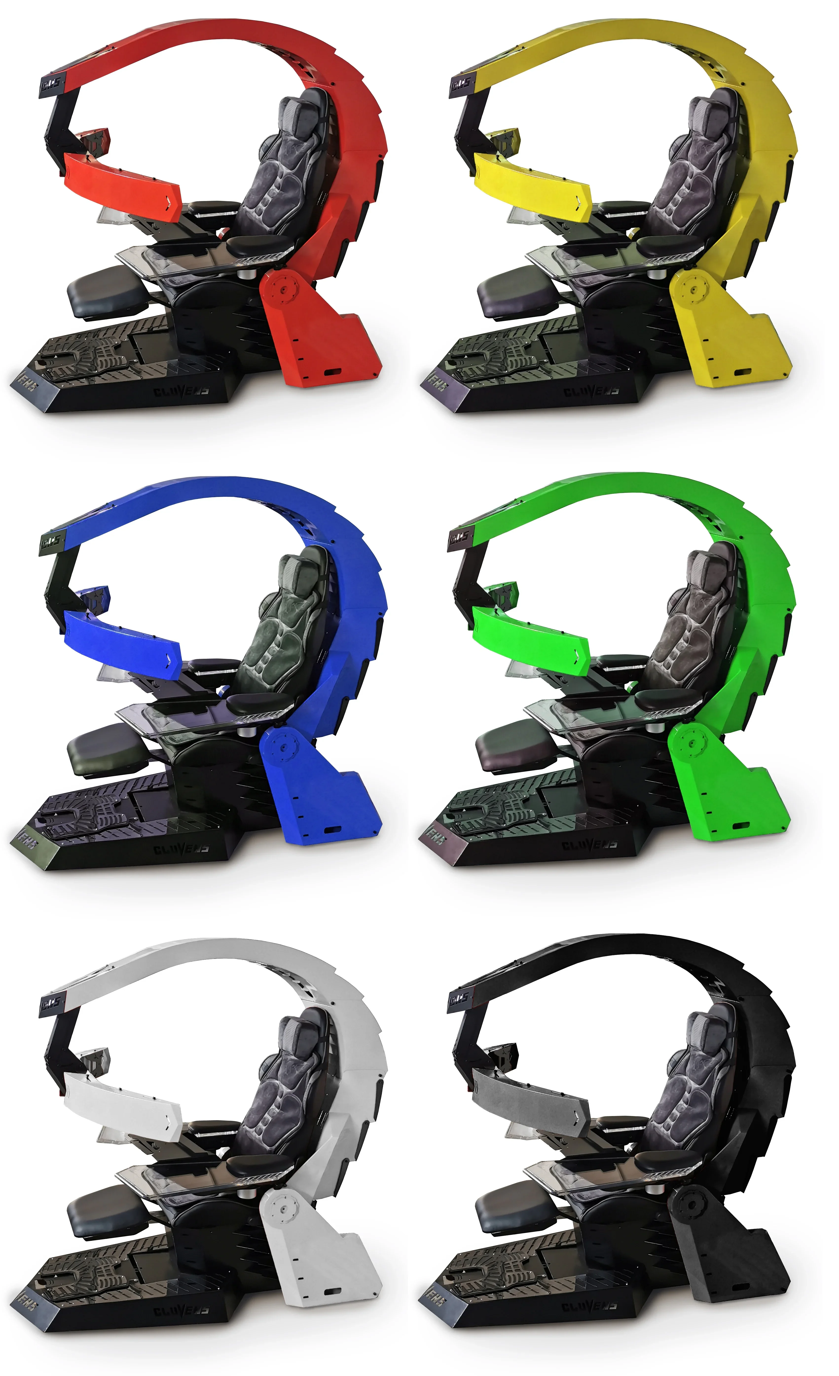 Computer-Cockpit Lazy Bone Chair E-Sports Cockpit Codierung Kabine Raumkapsel KIRIN Cockpit