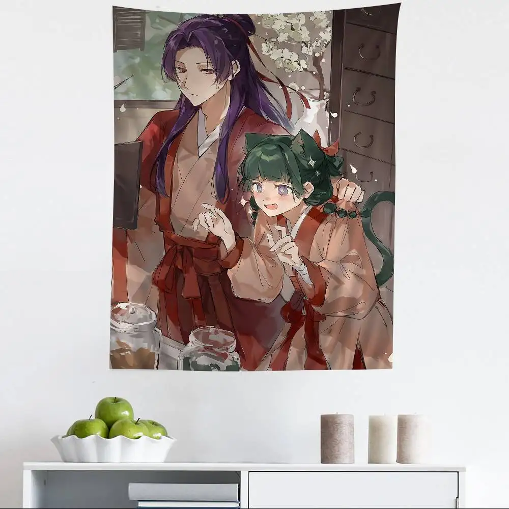 The Apothecary Diaries Anime Hanging Bohemian Tapestry Hanging Tarot Hippie Wall Rugs Dorm Wall Hanging Home Decor