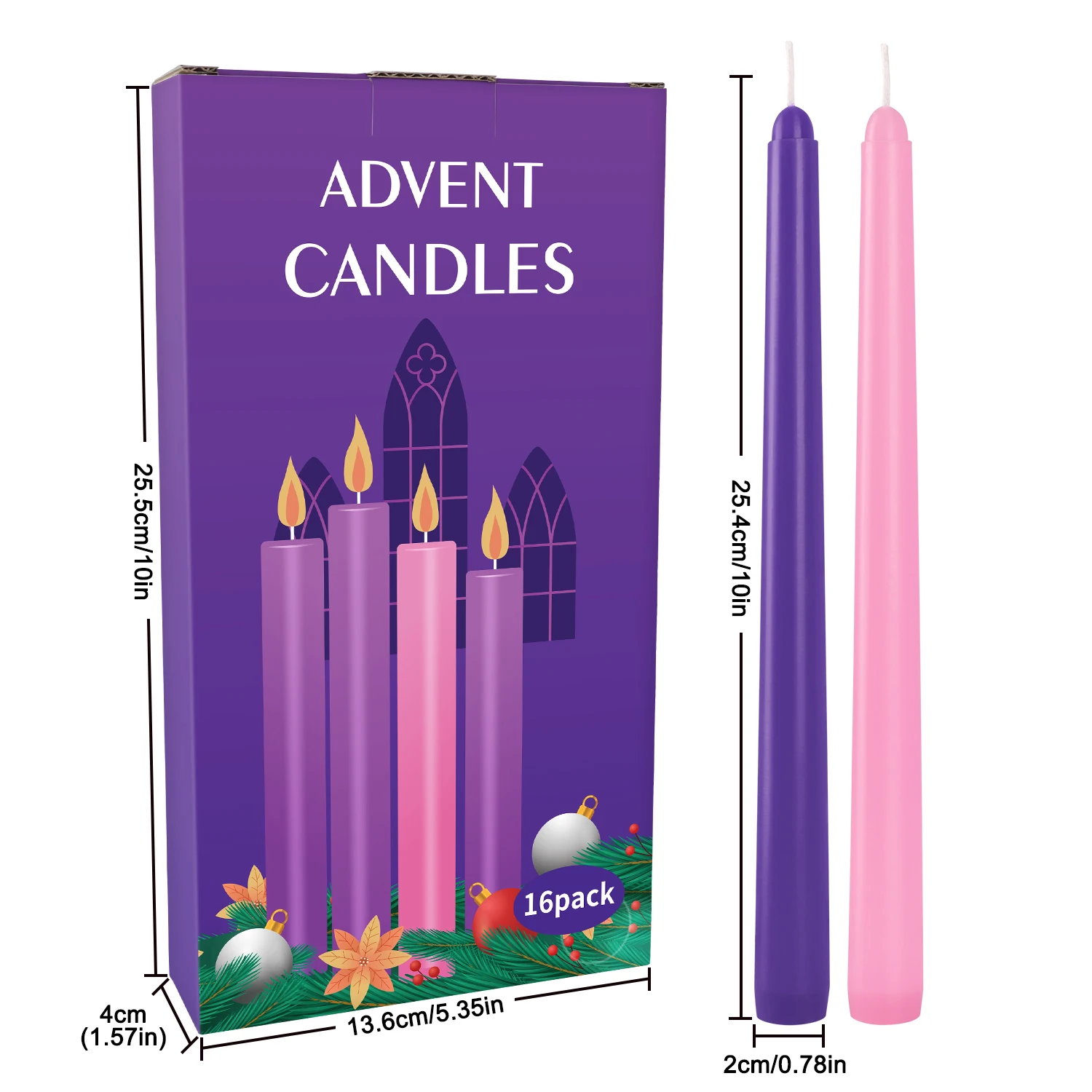 16 Pieces 10inch B Models 12 P - Candle Making Place ulasan dan harga