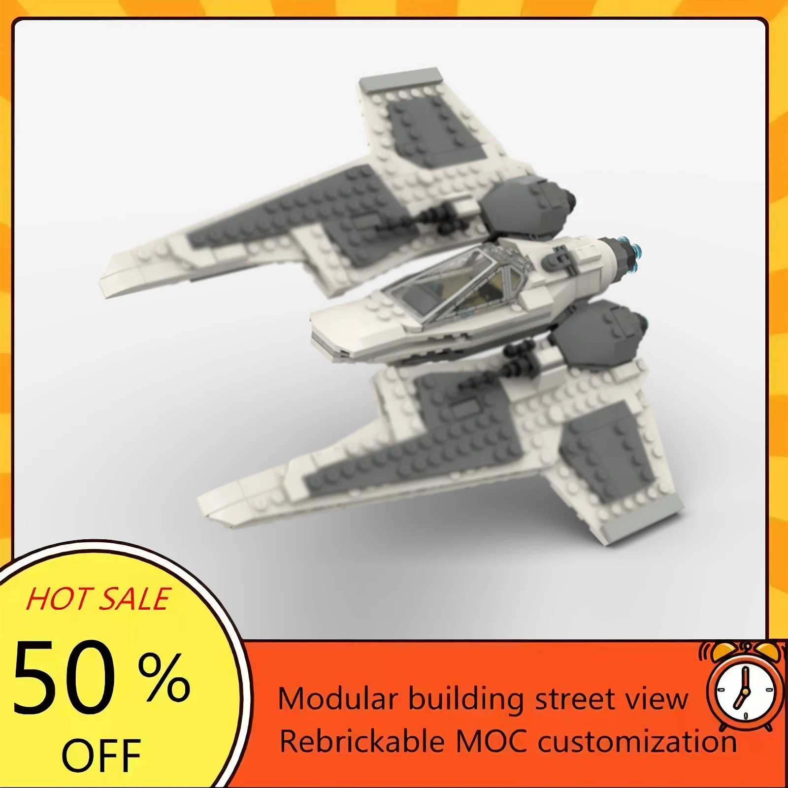 

353PCS Popular Space War Movie Model MOC Building Bricks Spaceship Modular Technology Gifts Holiday Assemble Children Toy Suit