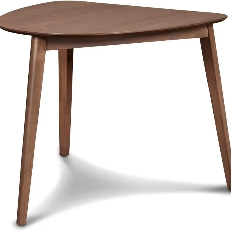Mid-Century  Corner Table 3-Piece  Set, Walnut
