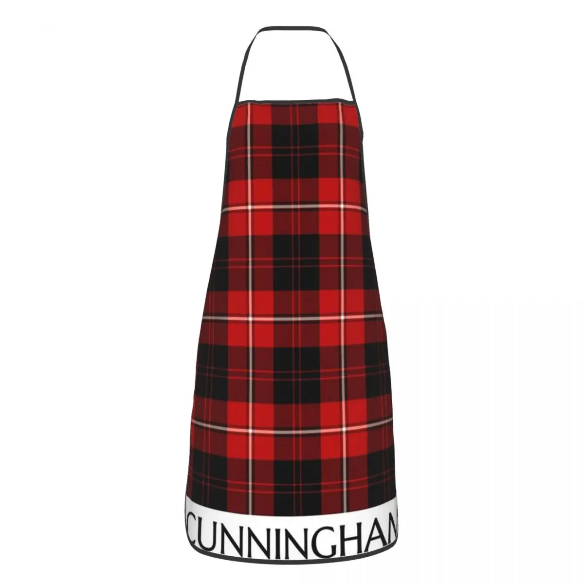 Clan Cunningham Tartan Apron Chef Cooking Cuisine Tablier Sleeveless Bib Kitchen Cleaning Pinafore for Women Men Painting