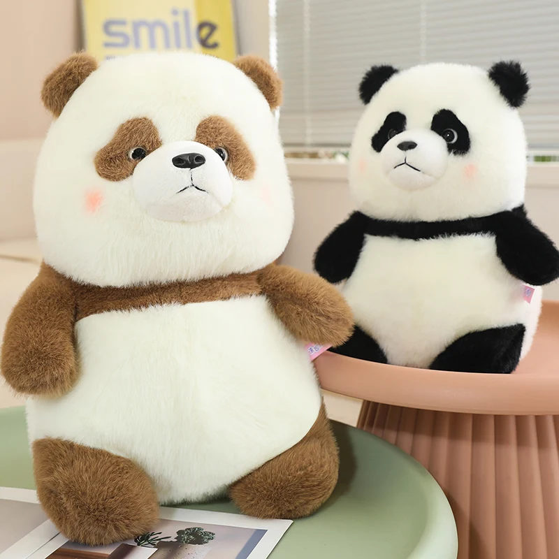 New Hot China Giant Panda Plush Toy Cute Soft Stuffed Animals Brown Bear Pandas Plushie Dolls for Girls Kids Birthday Gifts Deco