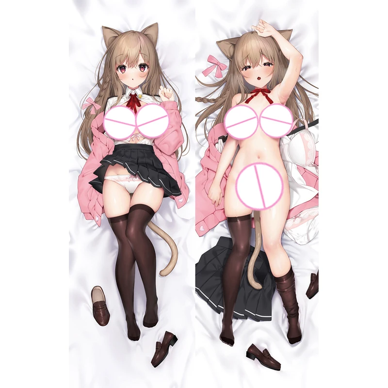 

Dakimakura Anime Pillow Cover Beautiful Girl Double Sided Print 2Way Cushion Bedding Festival Gifts Gifts