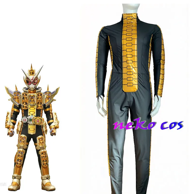 

nekocos Rider Zi-O Grand Zi-O fitting bodysuit jumpsuit with gloves Cosplay costume version 2
